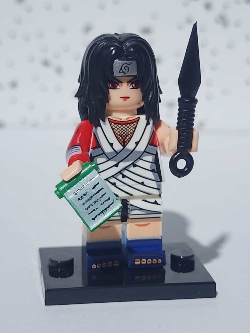 Naruto Shippuden Kurenai-Yuhi  anime minifigure from the series,Custom lego